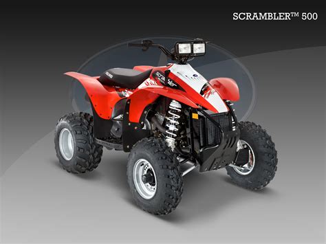 Polaris Scrambler 500 4x4 2008 2009 Specs Performance And Photos