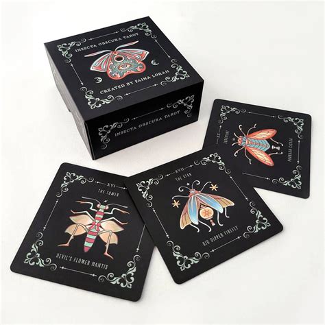 Insecta Obscura Tarot - Animal Divination Deck – Of Aspen Curated Gifts