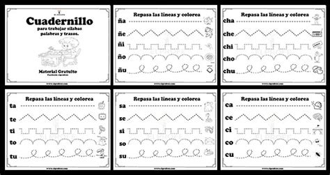 Cuadernillo De Trabajo Silabas Pdmrea