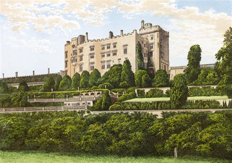 Powis Castle - Picturesque Views of Seats of Great Britain and Ireland