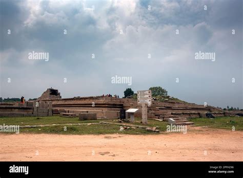 Kings Audience Hall Or Durbar Hall In Royal Enclosure In Hampi Hampi
