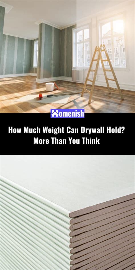 How Much Weight Can Drywall Hold More Than You Think Homenish