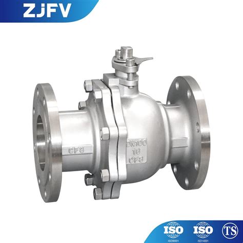 Pn Dn Stainless Steel Floating Pc Flange Ball Valve China