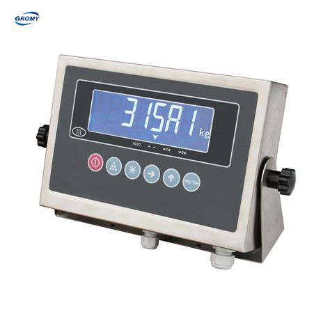 Oiml Approved Electronic Stainless Steel Weighing Indicator For Scales