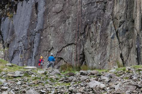 Rock Climbing In Snowdonia Stock Editorial Photo © Philbird 41485471