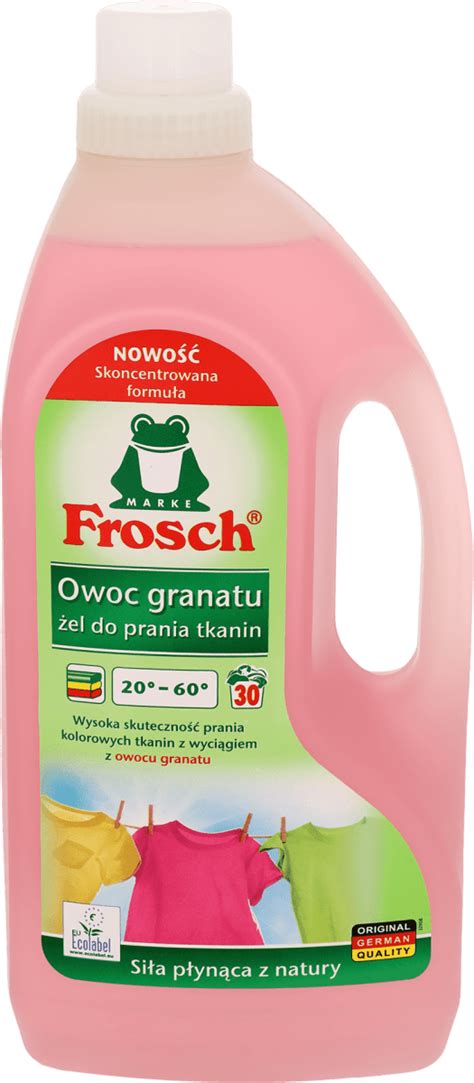 Frosch Żel do prania tkanin kolorowych owoc granatu 1 500 ml kupuj w