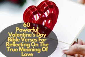 Powerful Valentine S Day Bible Verses For Reflecting On The True