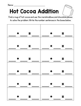 Hot Cocoa Addition Sensory Table By Paving Kinder TPT