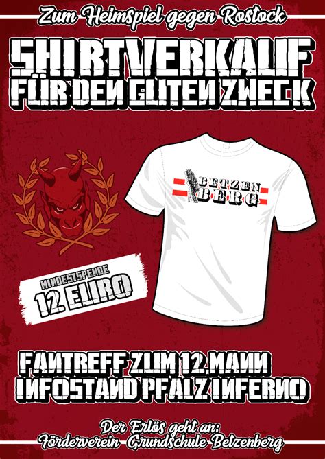 Pi Karitativ Gegen Rostock Pfalz Inferno Ultras Kaiserslautern