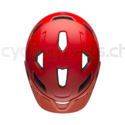 Bell Sidetrack Matte Red Orange UY 50 57 Cm Kinderhelm Cycling Parts Ch