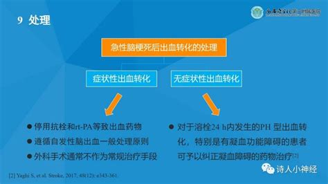 课件学习 《急性脑梗死后出血转化诊断与处理》解读诊断解读转化处理出血 健康界