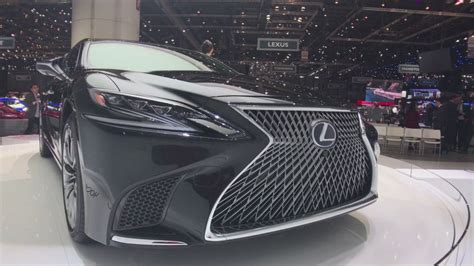 2018 Lexus Ls 500h Walkaround At Geneva Motor Show 2017 Youtube