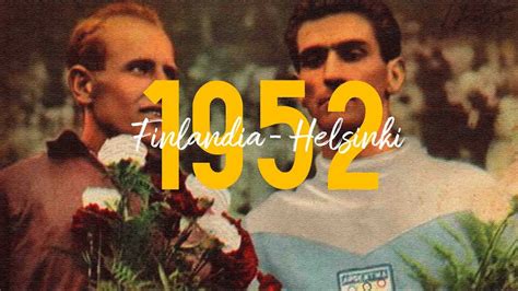 Historia De Los Juegos Olimpicos Helsinki Youtube