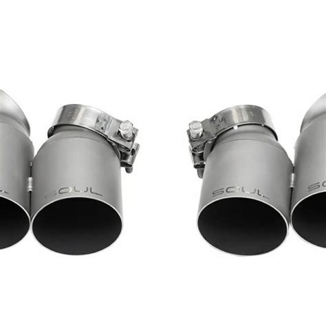 Soul Performance Sport X Pipe Exhaust System With Satin Tips For