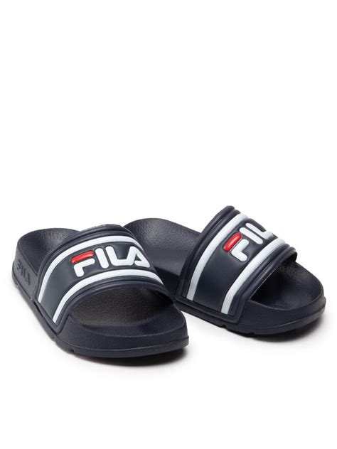 Klapki Fila Morro Bay Slipper Infants 1011430 29Y Granatowy App