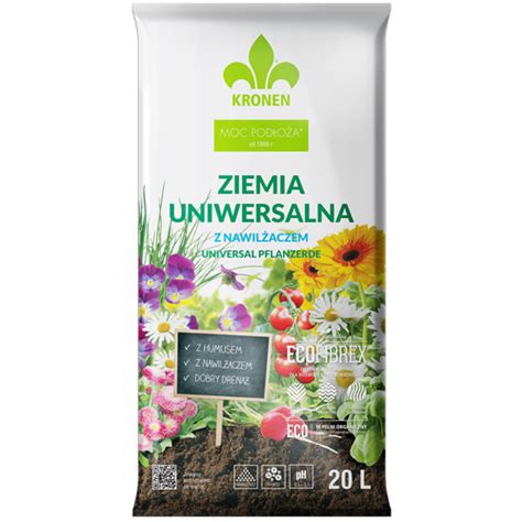 Kronenziemia Uniwersalna Z Nawil Aczem I Ecofibrex Kronen Moc Pod O A