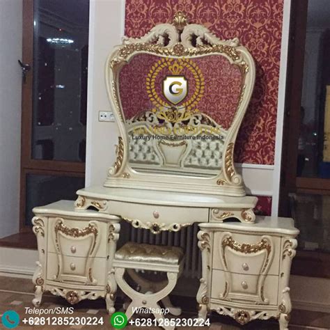 Meja Rias Duco Ukir Klasik Jusan Meja Rias Ukir Jepara Furniture Jepara