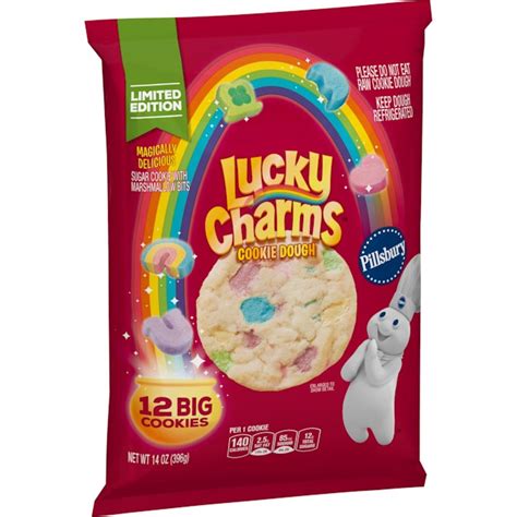 Pillsbury’s Lucky Charms Cookie Dough Is A Rainbow Marshmallow Dream