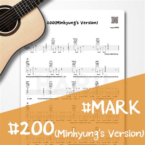 MARK 200 Minhyung s Version 하루한곡 TAB악보