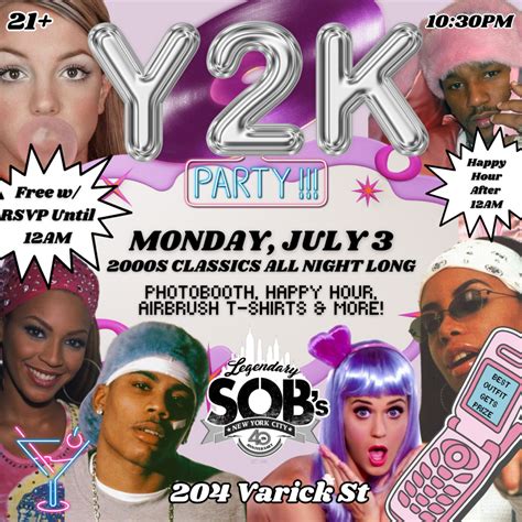 Y2K Party | SOBS