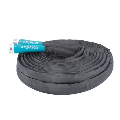 Aqua Joe 1 2 In Dia X 75 Ft Flexible Kink Free Fiberjacket Garden