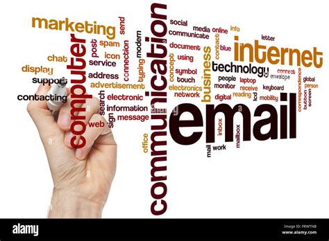 Email Word Hi Res Stock Photography And Images Alamy