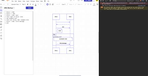 Uml Sequence Diagram Option And Note Overlap Community