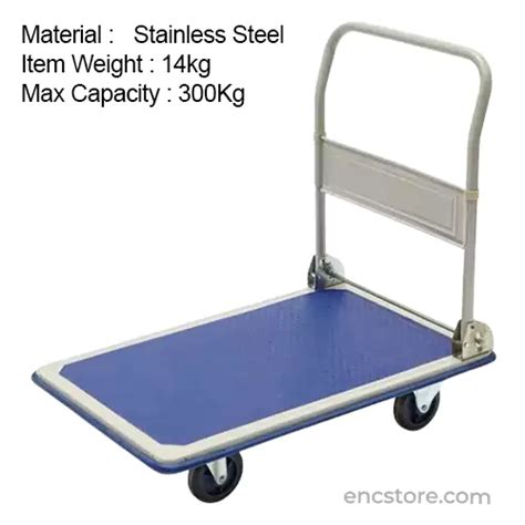 Foldable Platform Trolley Load Capacity Kg