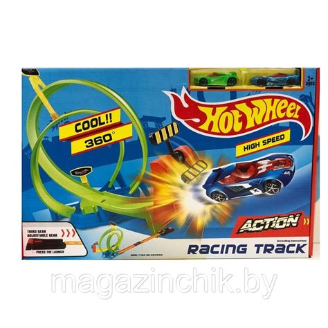 Трасса Hot Wheels 927, 2 машинки, 2 мертвые петли - купить по лучшей ...