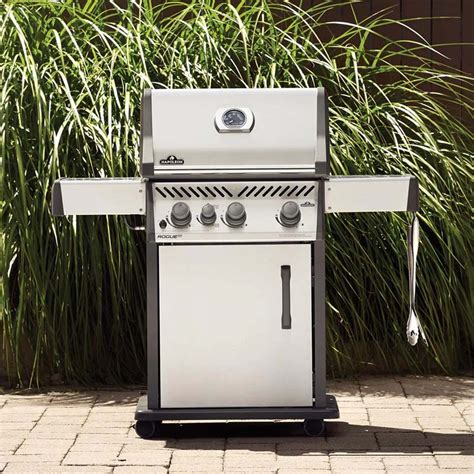 Barbecue Gaz Sur Chariot Napoleon Rogue RXT425 SIB Inox