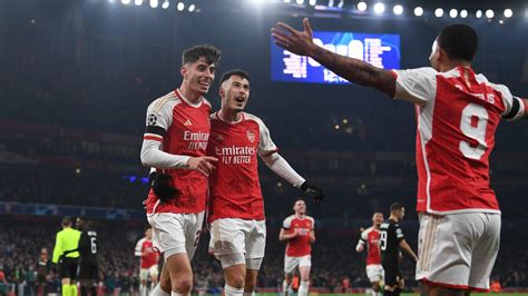 Arsenal Vs Lens 6 0 The Gunners Pecah Rekor Di Liga Champions