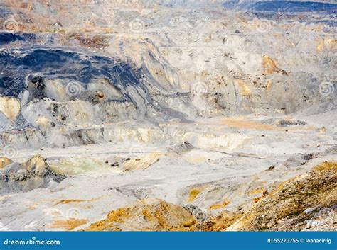 Gold And Copper Mining Stock Image Image Of Precious 55270755
