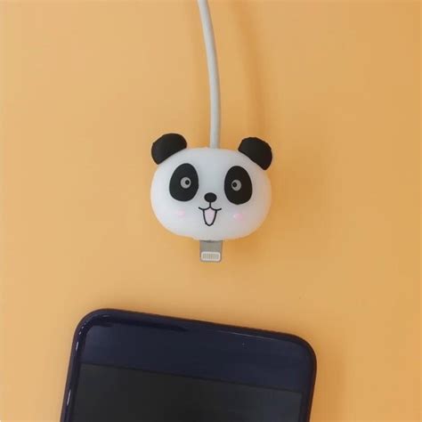 Protetor De Cabo Usb Carregador Tema 1 UNIDADE Panda Shopee Brasil