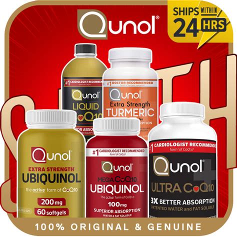 【free Shipping】qunol Ultra Coq10 Liquid Coq10 100mg Ubiquinol Coq10 Extra Strength Tueric