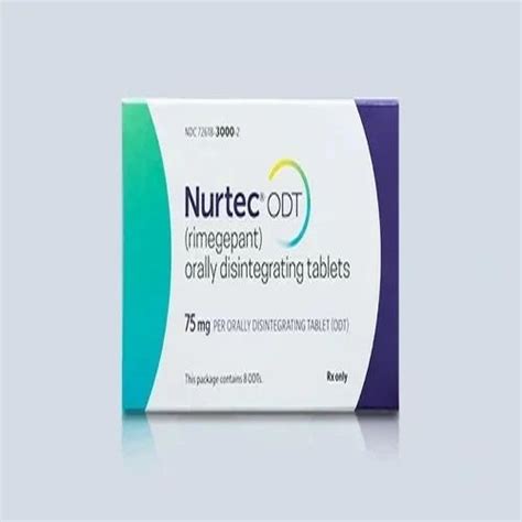 Nurtec ODT Rimegepant Tablet Worldwide Delivery At Rs 10000 Stripe