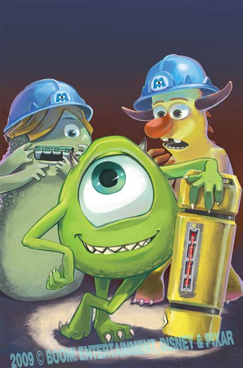 Monsters Inc Cover Art