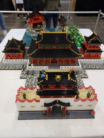 Moc Of Ninjago Royal Palace Temple Updated Lego Action And