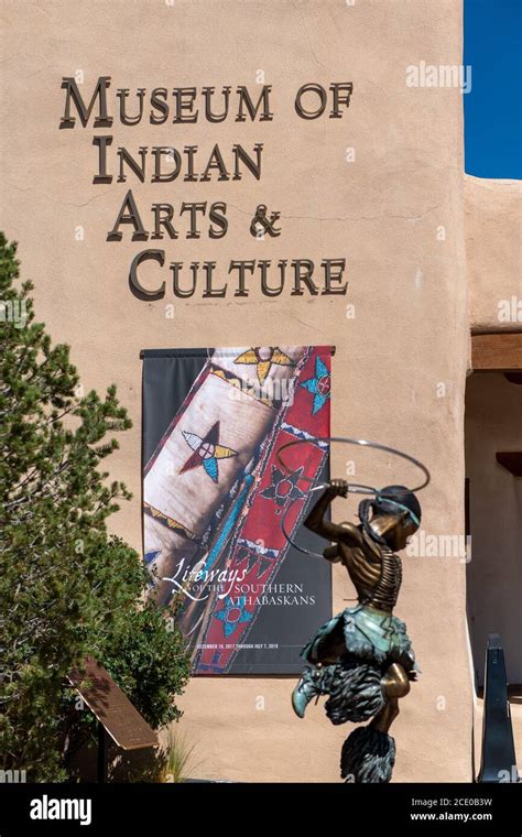 Museum Of Indian Arts And Culture In Santa Fe New Mexico Stock Photo