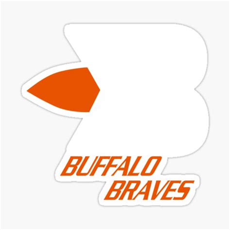 "Buffalo Braves Logo" Sticker for Sale by JohShiner | Redbubble