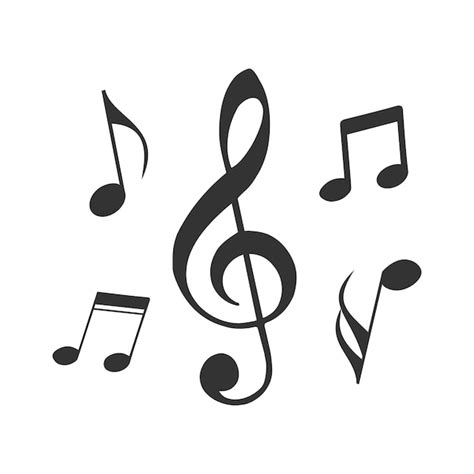 Icono de vector de música Vector Premium