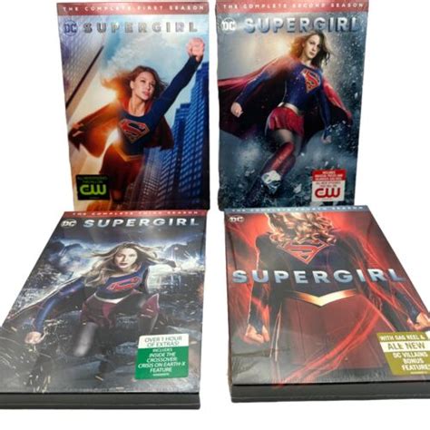 Supergirl Dvd Tv Series Set Seasons 1 4 Season 1 2 3 4 Brand New Sealed Ebay