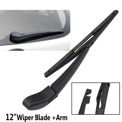 Misima Rear Window Wiper Blade And Arm Kit Set For Ford Focus Mk 3