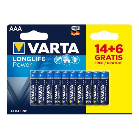 Pila Varta High Energy Aaa V Lr Pack Uni Varta Pilas