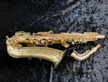 Gold Plated Conn M Viii Naked Lady Alto Saxophone Serial