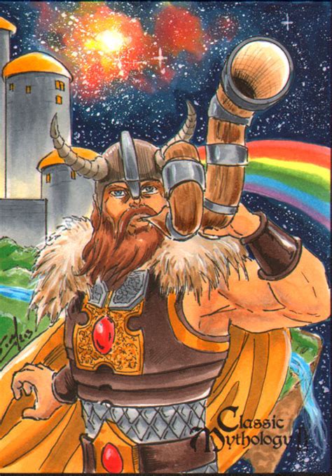 “heimdall Guardian Of Bifrost Bridge” Asatru Part 11 The Pagan