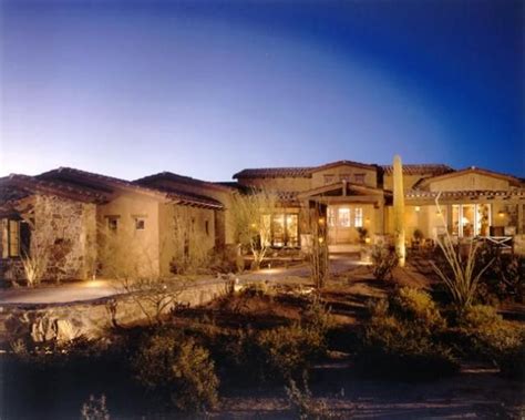 Ranch Hacienda Luxury Calvis Wyant Homes Custom Home Builders