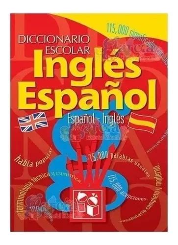 Diccionario Escolar Inglés Español Editorial García Mercadolibre