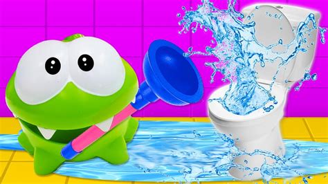 Il Water Di Om Nom Intasato Giochi Per Bambini Serie Cut The Rope