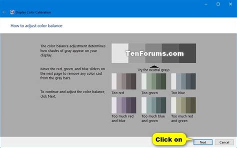 Calibrate Display Color In Windows 10 Tutorials Hot Sex Picture