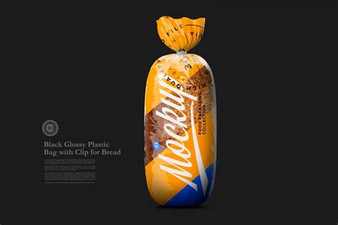 Plastic Bag For Bread Mockup